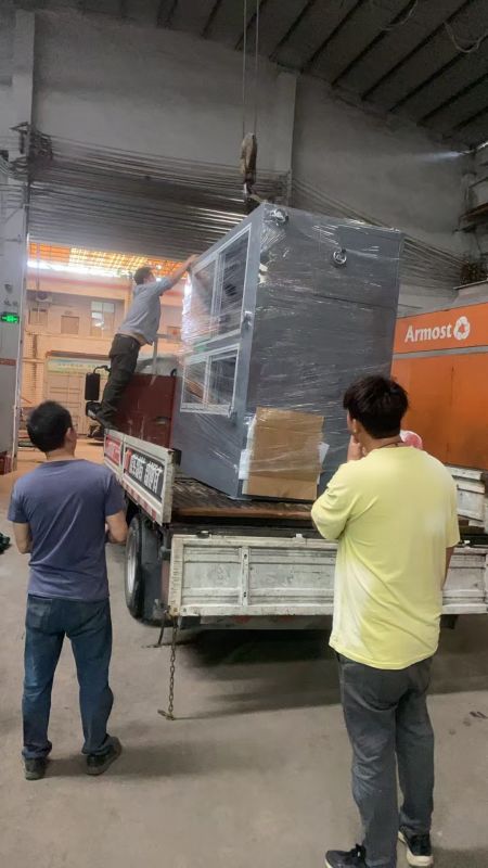 雙滾筒靜電裝車(chē)發(fā)貨